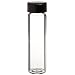 Kimble Kimax Glass Cylindrical Sample Vial, with Rubber Lined Closure Unattached