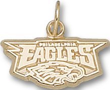 Philadelphia Eagles W/Head 5/16 Charm/Pendant