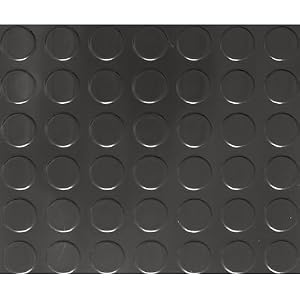 G-Floor Garage Shop Floor Coverings - 10ft. x 24ft., Coin Design, Midnight Black, Model#... by 