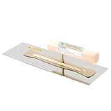 緑長 背金付ステンレス角鏝 300MM