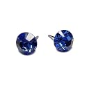 Sapphire Rivoli Swarovski Austrian Crystal Earrings