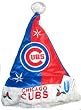 Chicago Cubs Color Block Santa Hat - Baseball Sports Merchandise