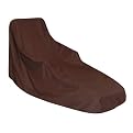 Two Dogs Oversized Chaise Cover - Chocolate Brown