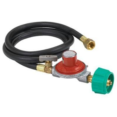 Bayou Classic 5HPR-30 48-Inch LPG Hose - High Pressure Regulator - Control Valve