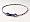 New York Giants Titanium Core Sport Necklace - 18 Inch