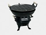 Kitchen & Housewares : Landman 0712 Oval Barrel Barbecue