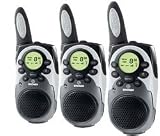 Brondi - FX-100 Trio - 3 Talkie Walkie - Portée 7 km - Gris