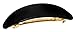 France Lux Oval Volume Barrette - Classic, Black
