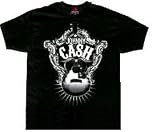 JOHNNY CASH - Guitar Shield - Black Toddler T-shirt