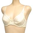 Venus $31 Cream Scallop 3/4 Cup Floral BRA #2415
