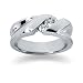 0.21 ctw. Woman's Round Diamond Wedding Band in Platinum
