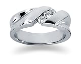 0.21 ctw. Woman's Round Diamond Wedding Band in Platinum