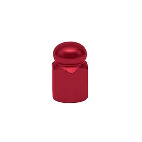 Trik Topz Alloy Valve Caps pr. Red by 