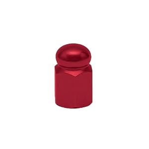 Trik Topz Alloy Valve Caps pr. Red by 
