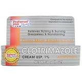 Clotrimazole Antifungal Cream 1% - 1 Oz