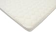 American Baby Company  Organic Waterproof Quilted Pack N Play Playard Size Fitted Mattress Pad Cover, Natural
