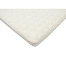 American Baby Company  Organic Waterproof Quilted Pack N Play Playard Size Fitted Mattress Pad Cover, Natural