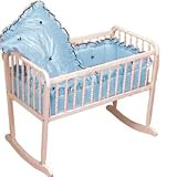 Prima Donna Cradle Bedding - Color Blue - Size 18x36