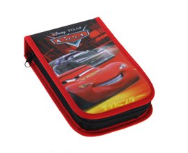 Disney Cars Federmappe Sch&uuml;leretui gef&uuml;llt