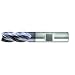 Niagara Cutter STS430 Carbide Square Nose End Mills, Inch, Weldon Shank, AlCrN Finish, Roughing and Finishing Cut, 30 Degree Helix, For Use With Cast Iron, Copper, Steel/Steel Alloys