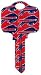 Buffalo Bills Kwikset KW1 House Key
