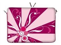DIGITTRADE LS155-15 Magic Rays Designer Notebook Sleeve Housse Pour Ordinateur Portable 15,4″ jusqu’à 15,6″ (39,1 – 39,6 cm) Large Néoprène Pochette Sacoche