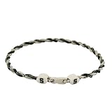 Michigan State Titanium (Double Braid) Core Sport Necklace