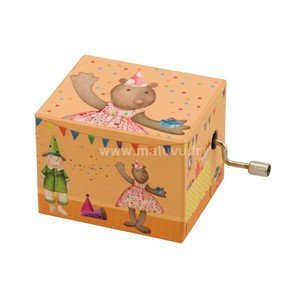 Imagen principal de Moulin Roty - caja de musica naranja