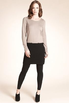 Autograph Colour Block Pocket Knitted Tunic