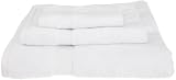 Pure Fiber Organic Cotton Bath Towel Set, Pure White