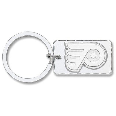 NHL Silvertone Key Chain Philadelphia Flyers