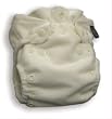 Organic Diaper and Cover In-One, One-Size Fits 7-35 lbs. Fitted - Cotton Fleece and Bamboo Fleece