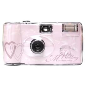 Love Purple Disposable Wedding Camera - 12 Pack by 