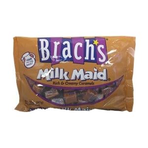 Brach's Milk Maid Caramels 14 oz bag - 6 Unit Pack by Brach's