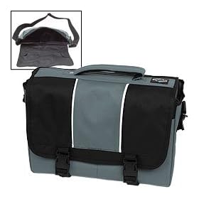  AJ Kitt Sport Hipster Messenger Bag with Media Pouch - Grey. Product Category: Travel Bags & Cases
