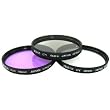 Professional High Quality 3 Piece Filter Set For Canon SLR Cameras That Have A Canon EF 50mm f/1.8 II Lens