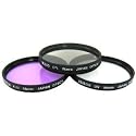 Professional High Quality 3 Piece Filter Set For Canon SLR Cameras That Have A Canon EF 50mm f/1.8 II Lens