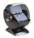 Rolodex 67242 Rolodex Covered Rotary Card File, Swivel, 200 Sleeves, 400-Card Cap, BK/SKE