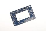 Crystal Optical Magnifying Reading Lens in Blue Paisley with case