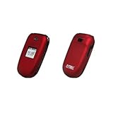 EMPIRE Red Rubberized Snap-On Cover Case for Samsung Gusto U360
