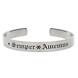 Eve's Addiction Our Love Is Forever Stainless Steel Poesy Bracelet