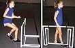 Hi-Lo Training Hurdle Adjusts 1" to 48" - Sports Exercise Equipment