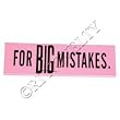 Big Mistakes Eraser