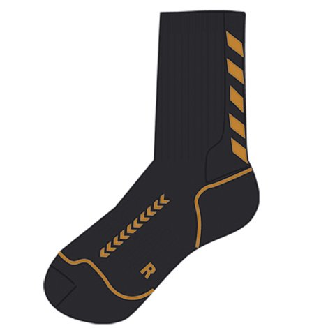 hummel Kinder Socken Advanced Indoor, black/gold, 32 - 35 ( 8 ), 21-058-2128_2128 Preisvergleich