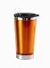 Farberware 16 oz Stainless Steel Orange Mug