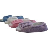 Reliable of Milwaukee Womens Micro Terry Open Toe Slippers - 0015464680-XL