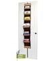 Jokari 069191 6-Pocket Hanging Reading Rack with Bamboo Accents