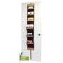 Jokari 069191 6-Pocket Hanging Reading Rack with Bamboo Accents
