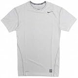 ナイキ ナイキプロコア DRI-FIT ショートスリーブトップ ホワイト×クールグレー