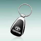 Toyota Black Tear Drop Key Chain